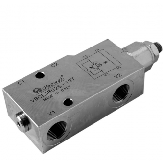 Overload check valve 3/8 "40 l / min 60-350 bar
